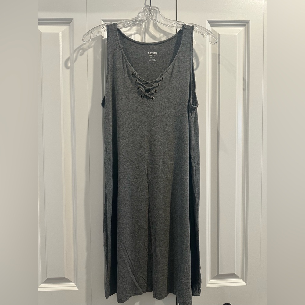 Mossimo Gray Sleeveless Dress